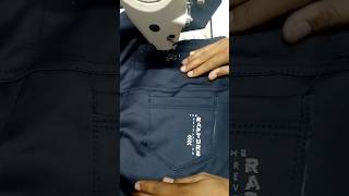#jeans back pocket attach #tutorial #shorts update