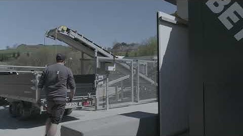 Beton2Go Concrete Filling Station & Building Material Kiosk (Self Service Terminal) User Video