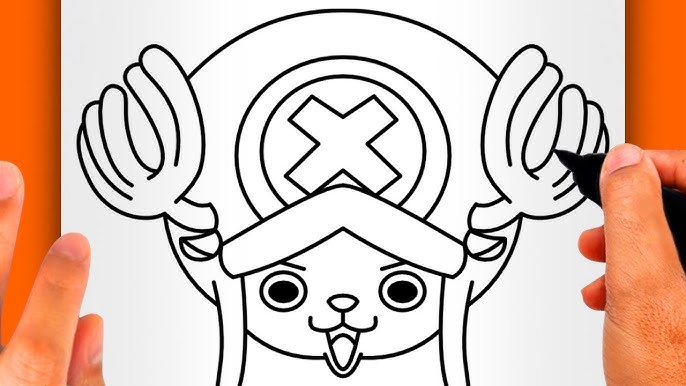 Draw Chopper From One Piece - Quick Simple Easy How To Steps For Beginners  27 チョッパー 