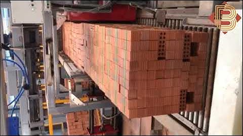 Full automatic brick packaging machine