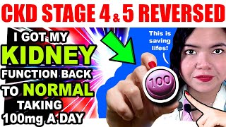 Kidney Disease CAN Be Reversed (In Any Stage) Taking This Vitamin