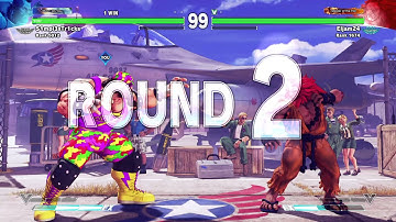 Eljam24 Akuma vs Simple tricks Gief