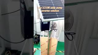 CD590 2.2kW 3Phase 380V to 480V VFD frequency Inverter for solar pump solution #acdrive #solarpump