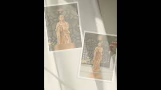 St. John Wooden Statue- Apostle of Jesus- Apostle Statue Wood Carving Religious Artwork Handmade ...