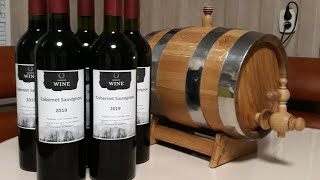 Homemade wine in an oak barrel. DIY home winemaking. Aging wine in barrels at home by TM ZHENATAN 2,836 views 5 months ago 15 minutes