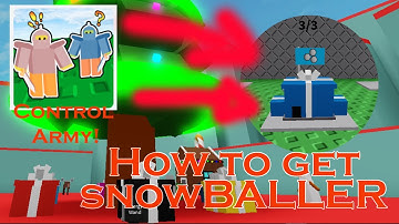 Where to get SnowBALLER Barrack? (Control Army! [🎄XMAS])