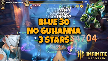 TOWER OF BLUE MARK 30F WALKTHROUGH AND TEAM BUILD GUIDE | INFINITE MAGIC RAID
