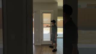 Roller Shade to cover a French Door