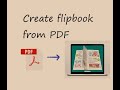 How to create flipbook from pdf.