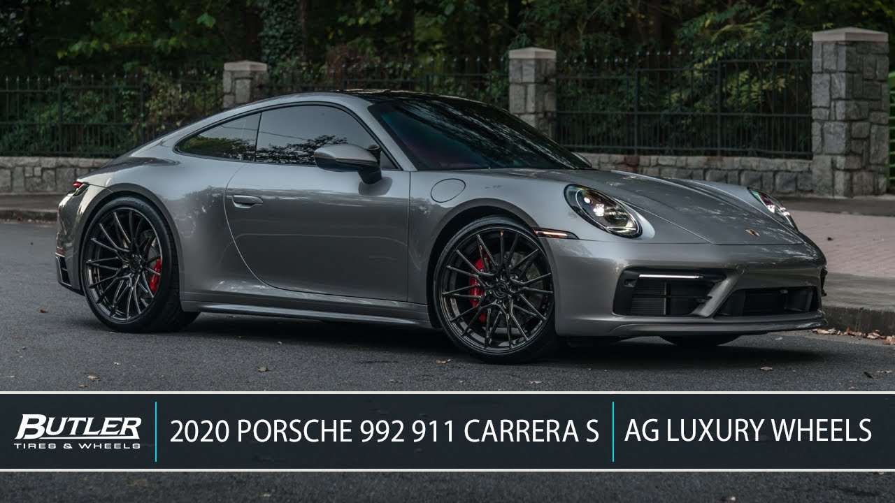 2020 Porsche 992 911 Carrera S | AG Luxury Wheels | Butler Tire - YouTube