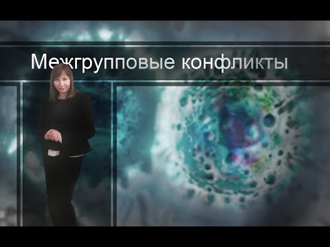 МЕЖГРУППОВЫЕ КОНФЛИКТЫ. Конфликтология 52