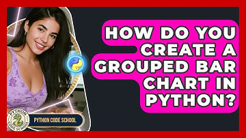 How Do You Create A Grouped Bar Chart In Python? - Python Code School