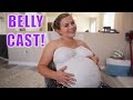 PREGNANT BELLY CAST! 38 WEEKS PREGNANT