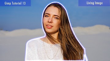 How to add Glowing Border to Images In Gimp  |  Thumbnail Outline  | GimpTutorial for The Beginners