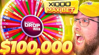 THE $100,000 MONEY DROP ROUND! (MAX BETS) screenshot 5