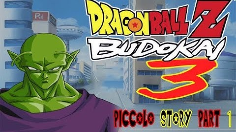Dragon Ball Z Budokai 3 Piccolo Story Part 1 (PS2) HE IS TOO SAVAGE! #nocommentary #longplay #dbz