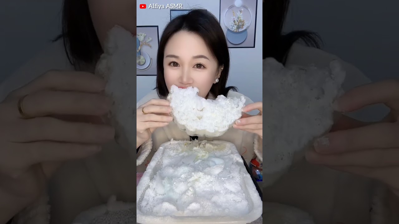 Cold Ice Eating ASMR 🧊 | Tingling Sounds