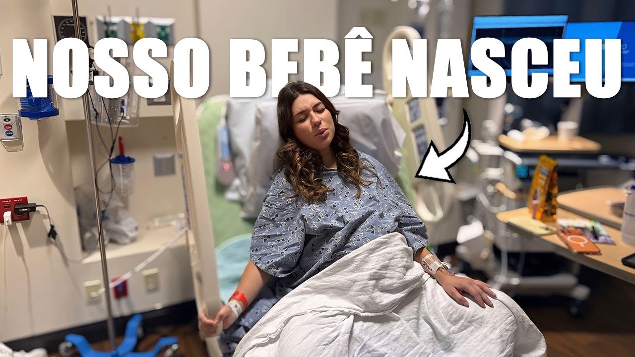 Nosso PRIMEIRO FILHO nasceu - Vlog do parto nos EUA