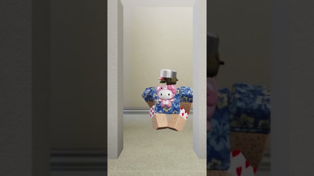 Me And Bro When Playing A Horror Game Roblox