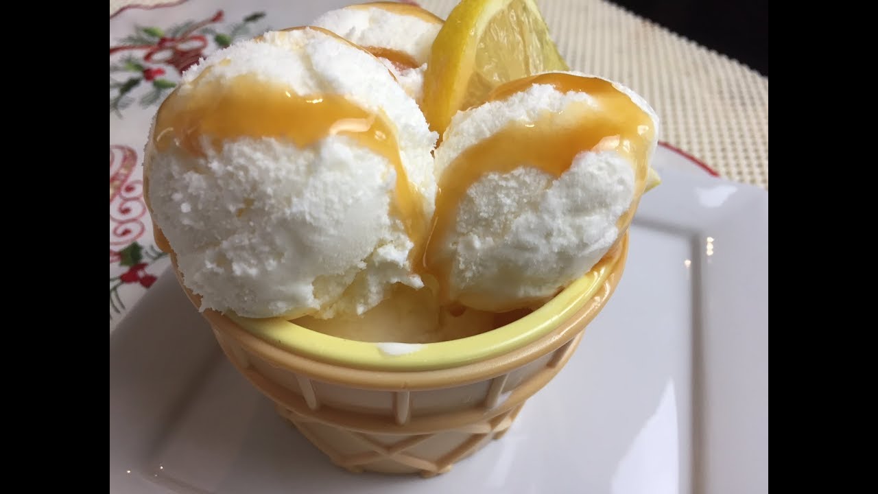 كريبوني كريمي  🍦🍦🍦 جد منعش، مثلجات بذوق الليمون 🍋Créponet ou sorbet au citron crémeux