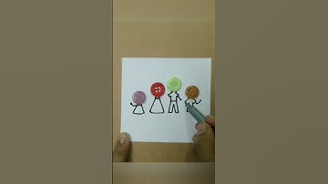 Wow 😱.Easy button crafts 😇😇#shorts #drawing #shortsvideo #viral #trending #art #satisfying .