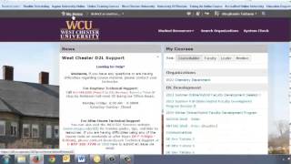D2L Quick Tour. Monitoring Course Progress