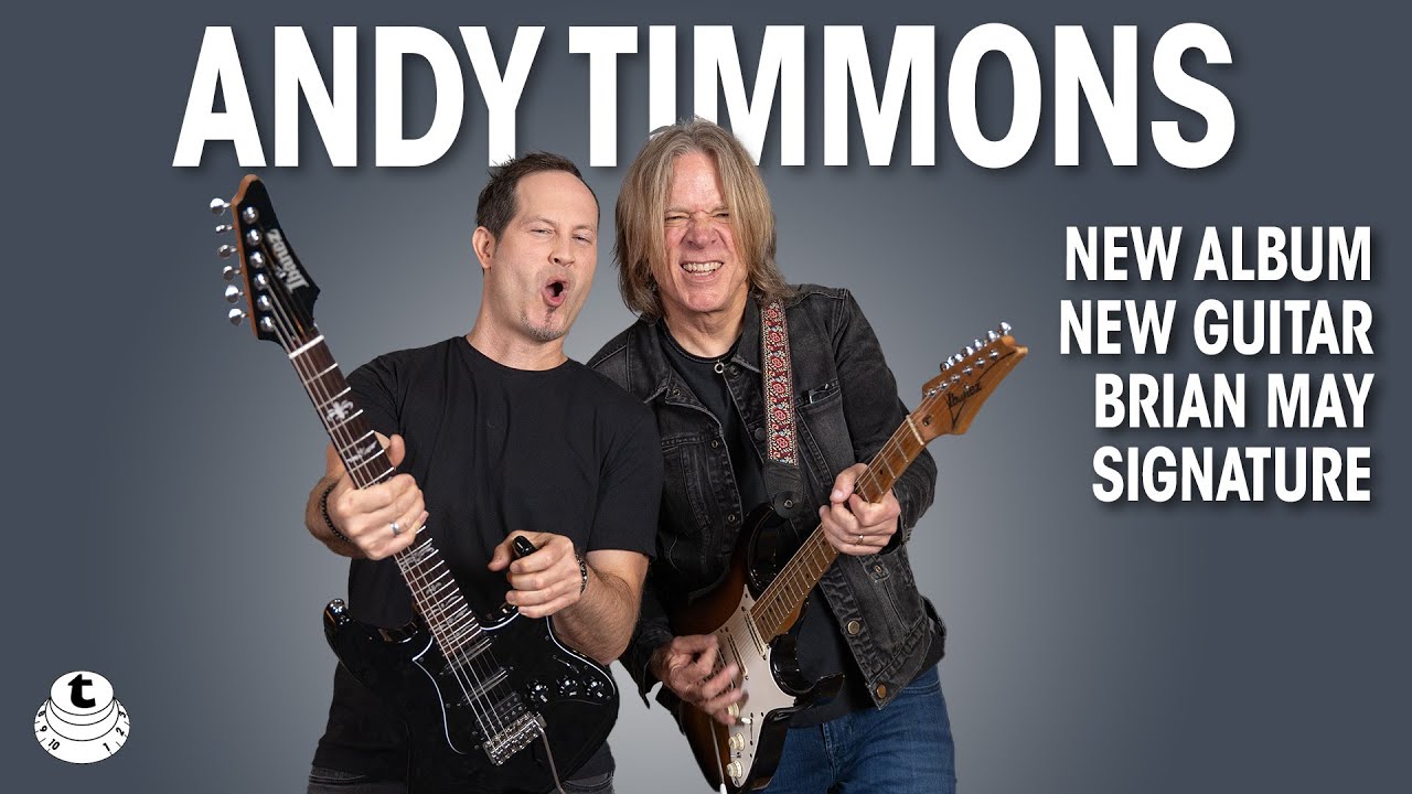 Andy Timmons on his new album, new Ibanez, a gift from BRIAN MAY, and more