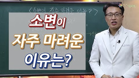 소변이 자주 마려운 이유?