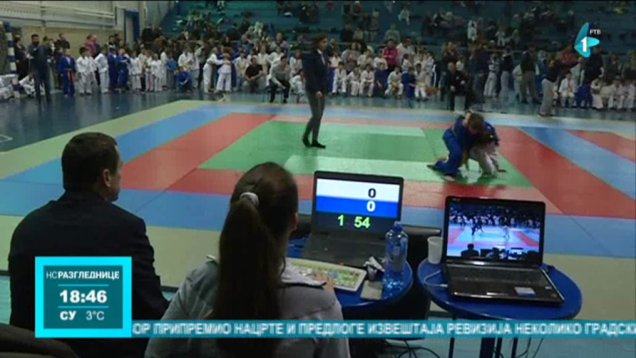 Džudo turnir za decu u Temerinu