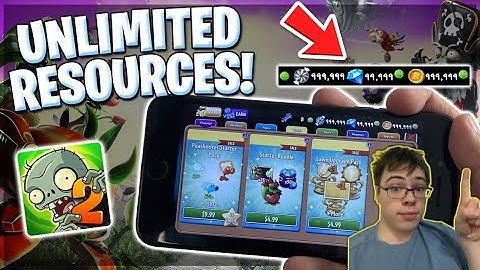 Plants VS Zombies 2 Hack iOS & Android - How I Get Unlimited Gems, Coins, Mints 2024