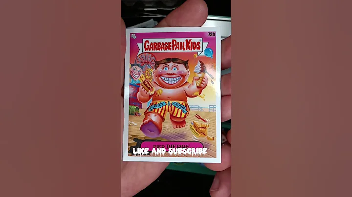 Garbage Pail Kids Go On Vacation Pack Opening 2/10 #topps#stickers