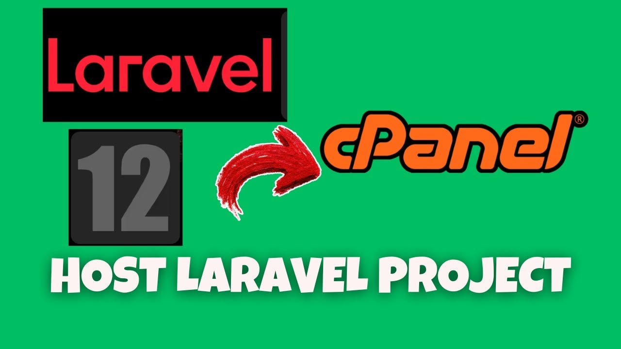 How to host Laravel Project on cPanel - YouTube