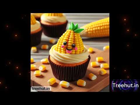 Corn, Maize Cupcake Decoration Ideas, Cupcake Ideas - 5025