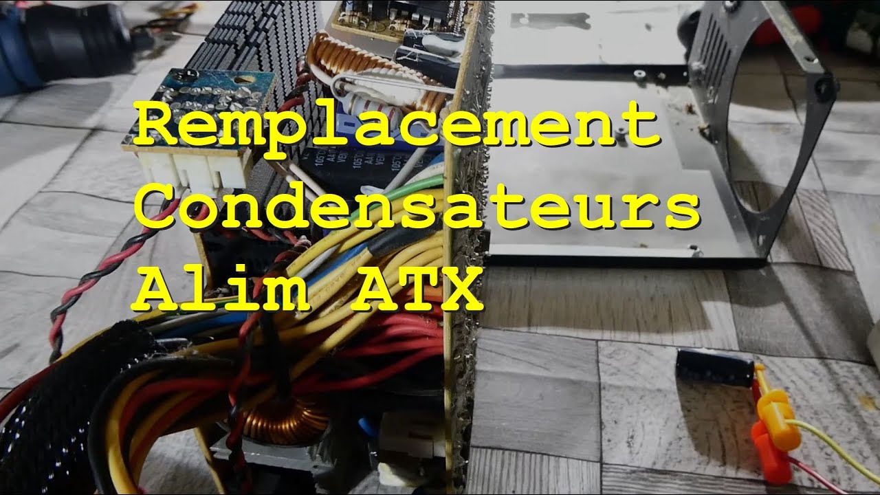 Réparer une alimentation PC en remplaçant des condensateurs. YouTube — free download