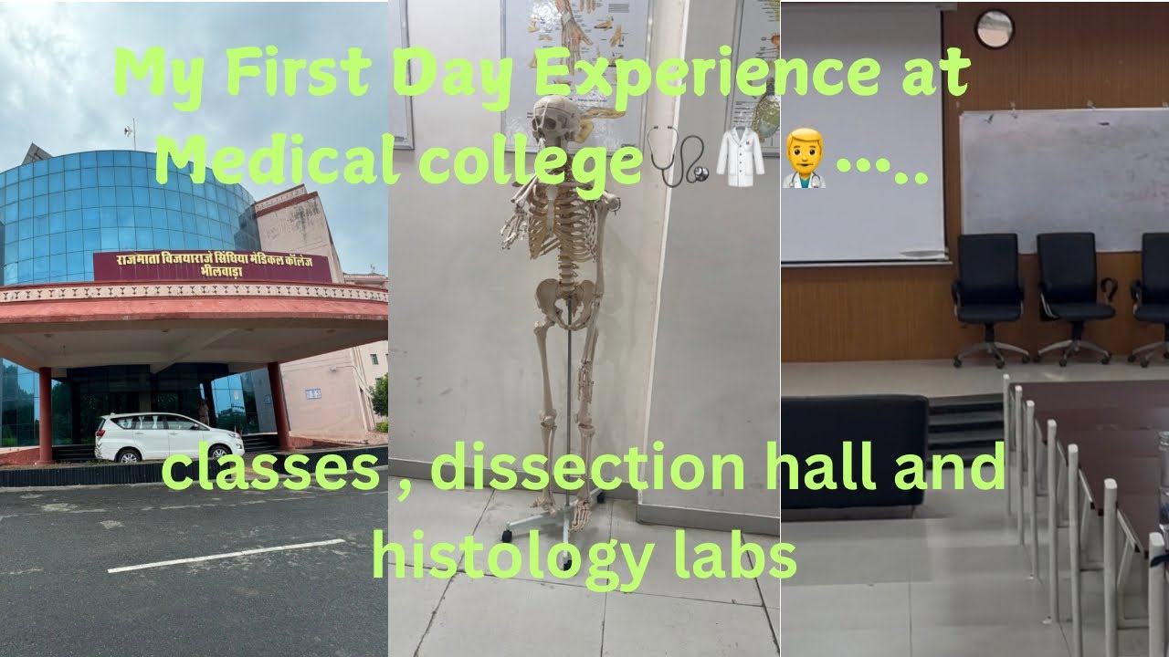 First Day of MBBS | My first day of MBBS AT GOVT. medical college | Practical & Dissection | MBBS1st