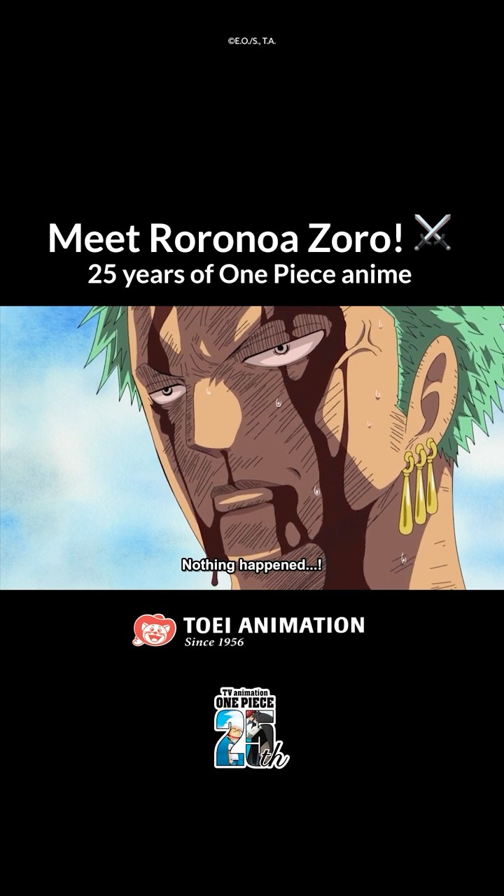Three Sword Style! Get ready to Meet #Zoro, narrated by Christopher Sabat ⚔️ #onepiece #zoroedit