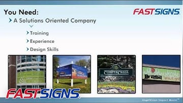 How can FASTSIGNS® Meet YOUR Visual Communication Needs? | FASTSIGNS®