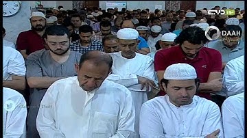 تلاوة رائعة للشيخ جاسم الاميري صلاة التراويح مع الدعاء ليلة 15رمضان 1436 -جامع الراشدية بدبي