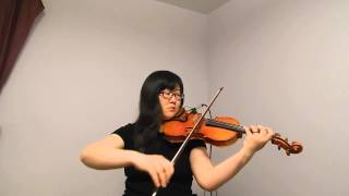 Video thumbnail of "Pachelbel's "Canon in D" ~ Solo Violin"