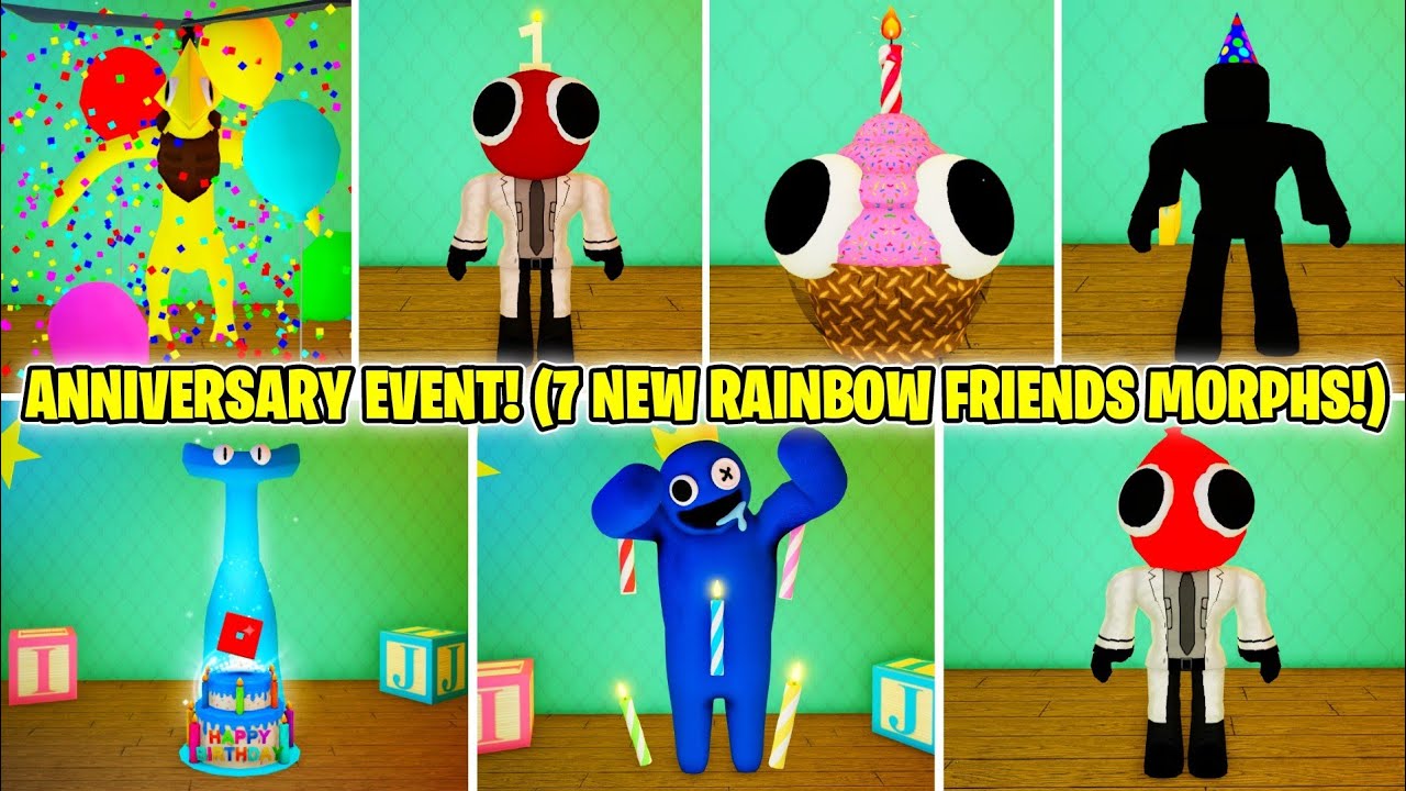 🌊NEW] Rainbow Friends Morphs - Roblox