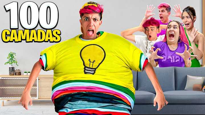 USEI 100 CAMADAS DE CAMISETAS *Aguentei o calor ?