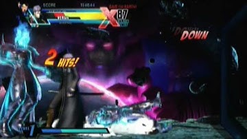 Jason Plays - Ultimate Marvel vs Capcom 3 Arcade Mode - Vergil