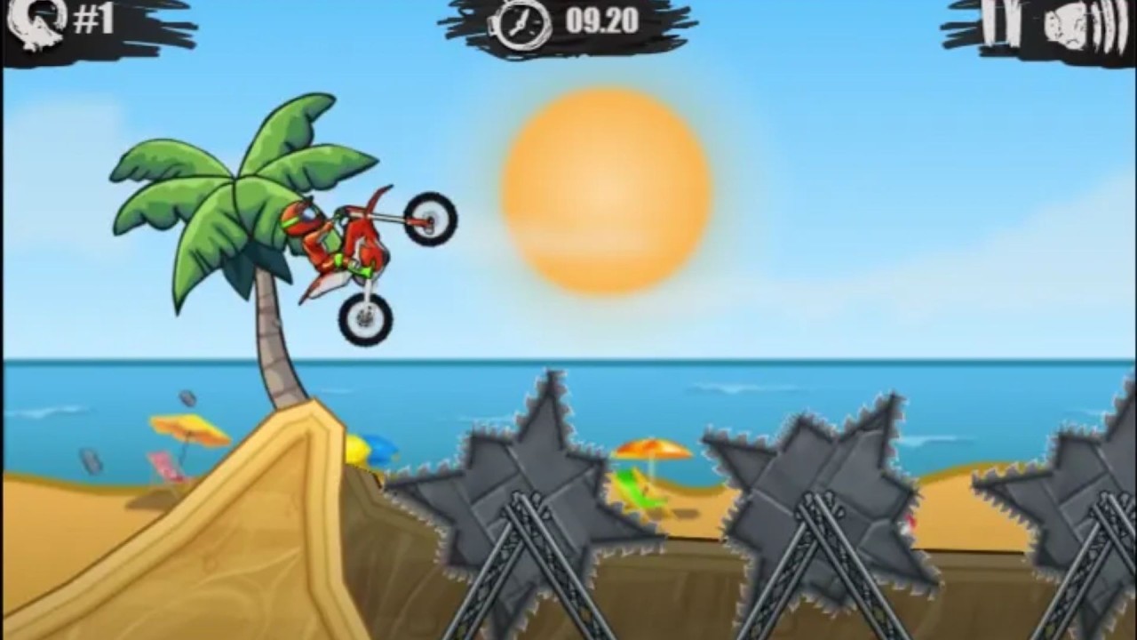 Manobras INSANAS no Moto X3M 🏍️🔥