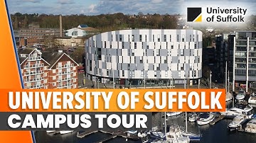 University of Suffolk UK: Suffolk University UK Campus Tour! 🎓🇬🇧