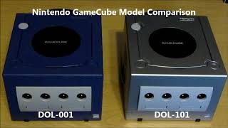 Nintendo GameCube Model Comparison