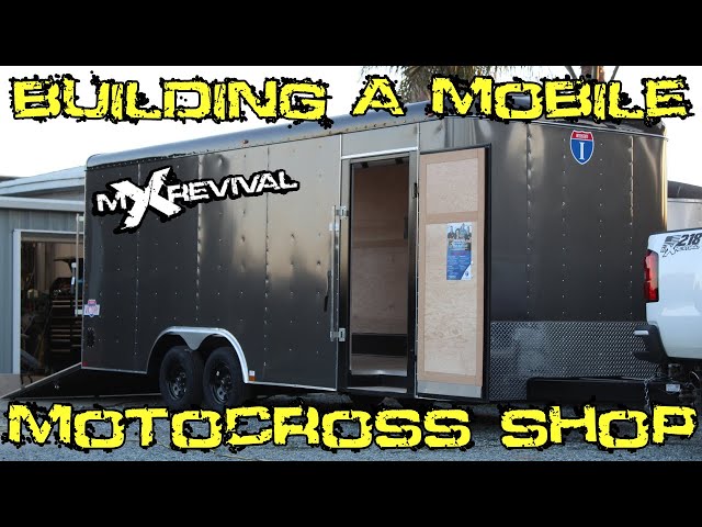 ULTIMATE MOBILE WORKSHOP - STORE FRONT - RETAIL BUSINESS - BOUTIQUE -  ENCLOSED TRAILER POP UP BUILD 