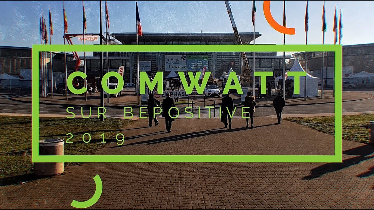 Comwatt au salon BePositive Edition 2019
