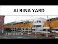 Yard limit at the entrance to albina yard union pacific  portland oregon