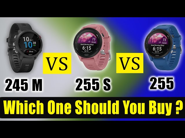 Garmin Forerunner 245 vs. 255: Should You Upgrade?