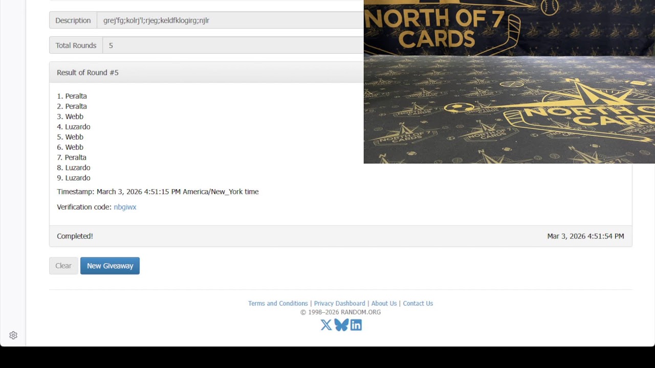 2026 Topps Series 1 Baseball JUMBO 1X Case Player BREAK #10- Mar 3rd